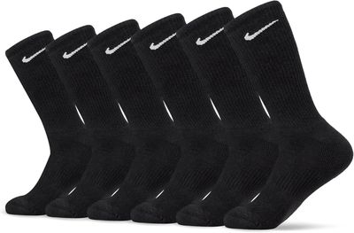 MENS NIKE 6 PACK SOCKS UK8-11 NEW £28
